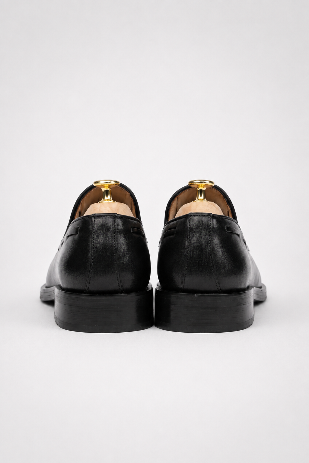 Schwarzer Tassel-Loafer aus Kalbsleder