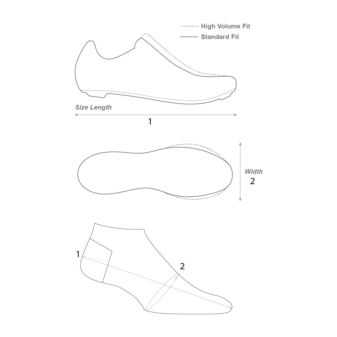 Leitfaden zur Schuhgröße 