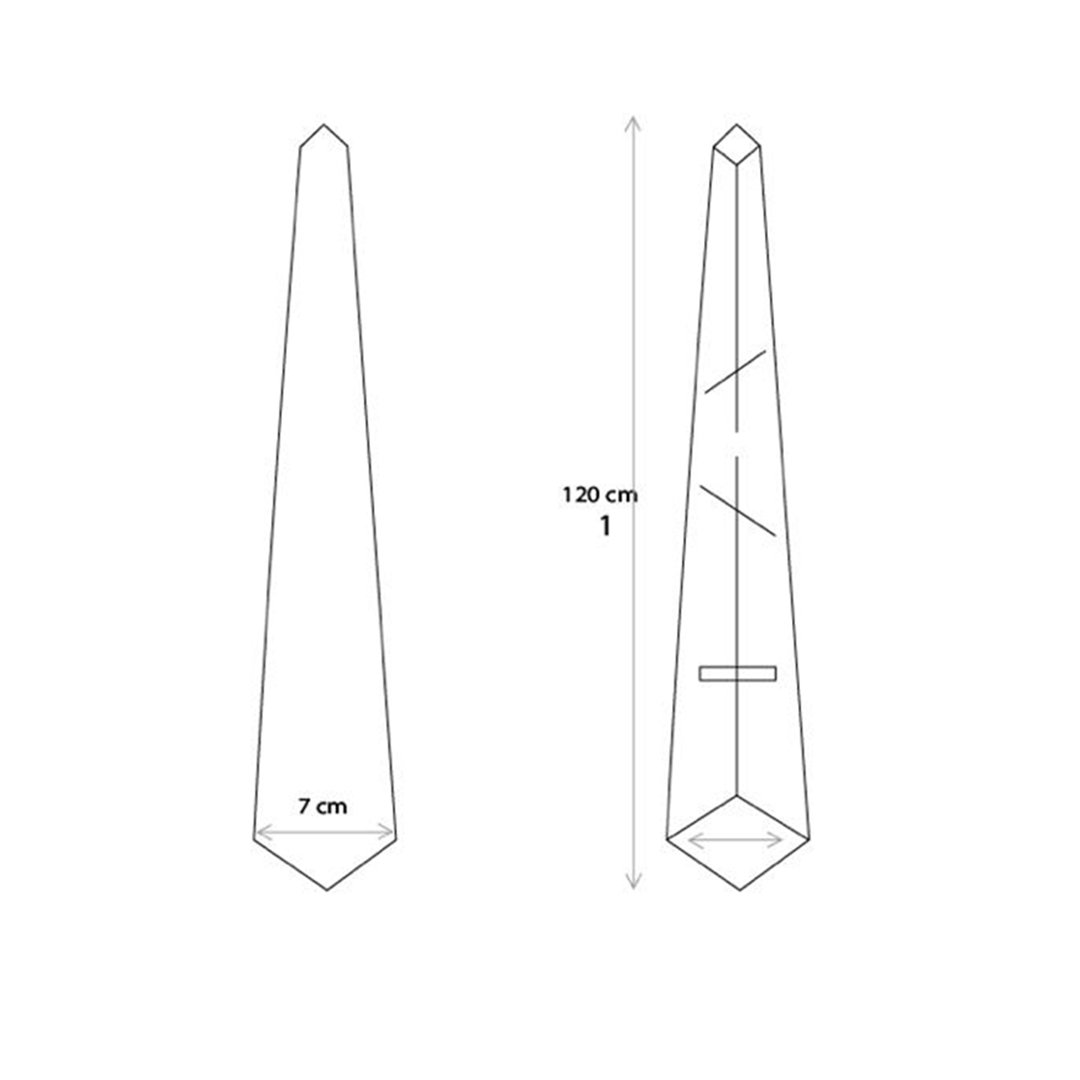 Tabella delle taglie della cravatta