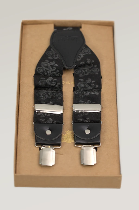 Schwarze Hosenträger