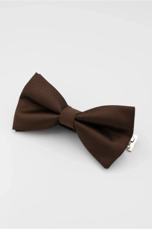 La Rochelle brown bow tie