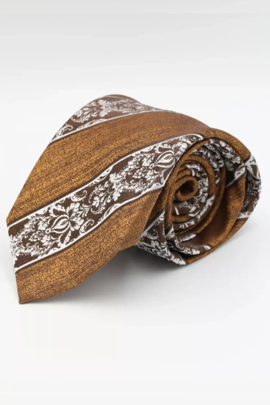Orange Tie and Pocket Square