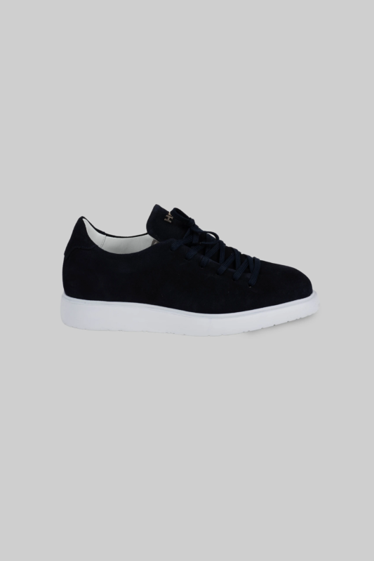 Dark Blue Suede Sneaker