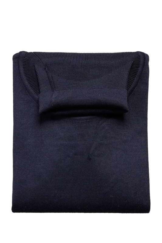 Rollkragenpullover Navy