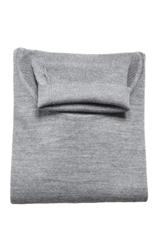 Rollkragenpullover Grau