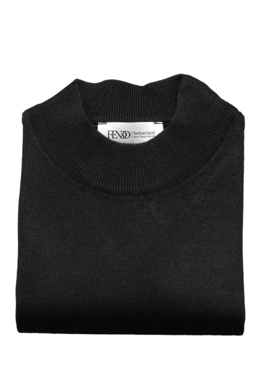 Black Turtleneck Sweater