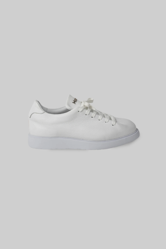 White Leather Sneaker