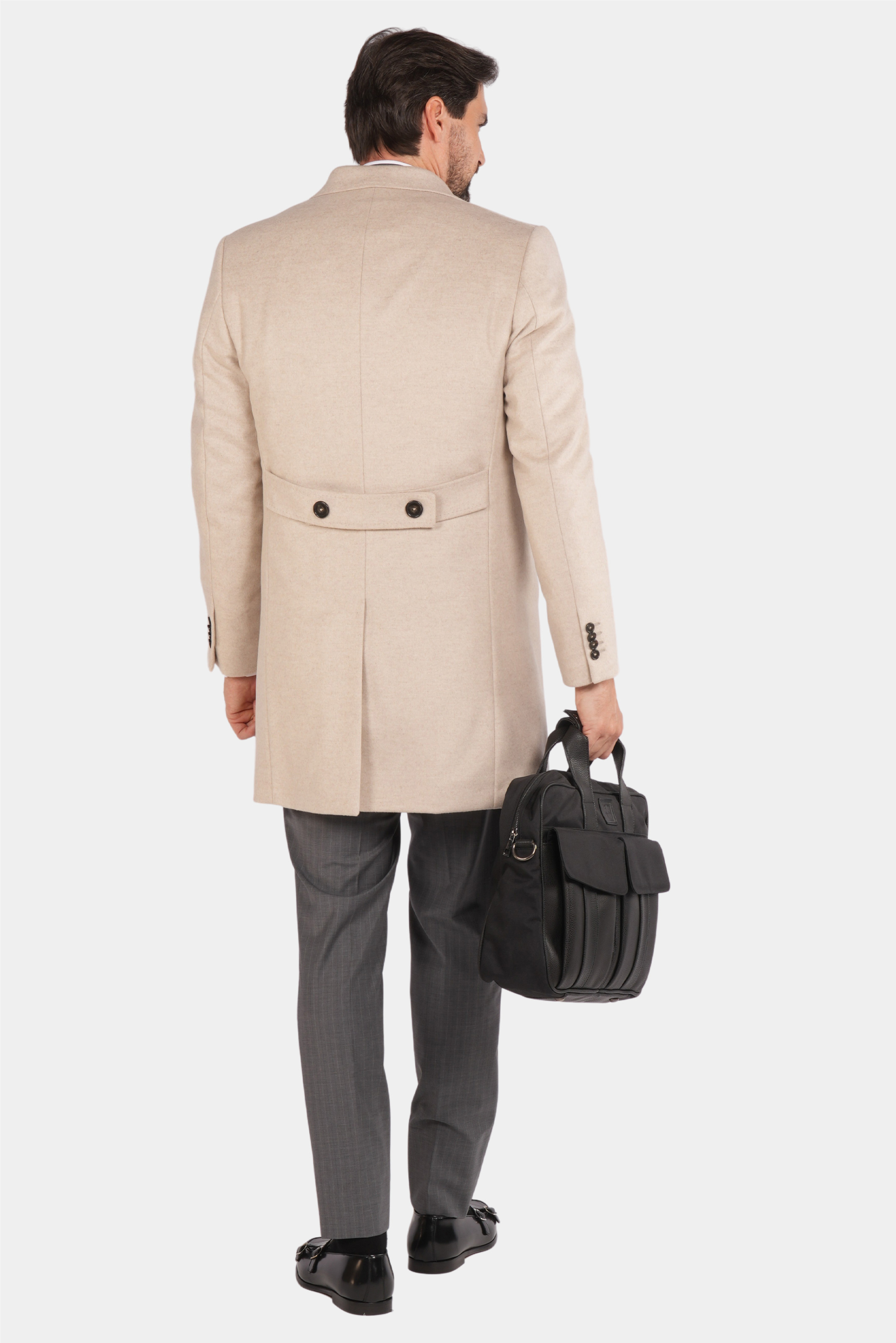 Off-White Italienische Wollmantel