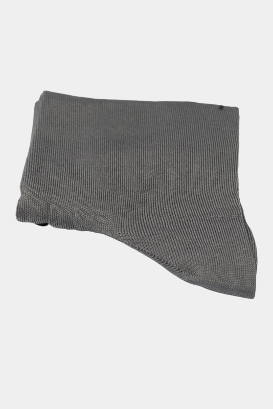 Gray Cotton Socks