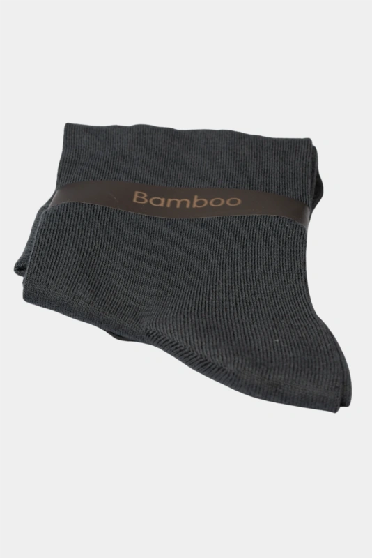 Dark Gray Microfiber Socks